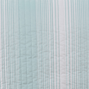 Everette Collection 3 Piece Ombre Striped Quilt Set