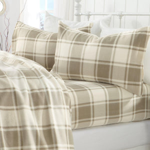4-Piece Printed Fleece Sheet - Dara Collection