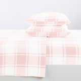 4-Piece Printed Fleece Sheet - Dara Collection
