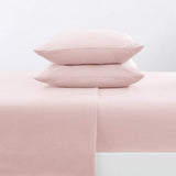 4-Piece Solid Fleece Sheet - Christina Collection