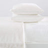 4-Piece Solid Plush Sheet - Velvet Luxe Collection