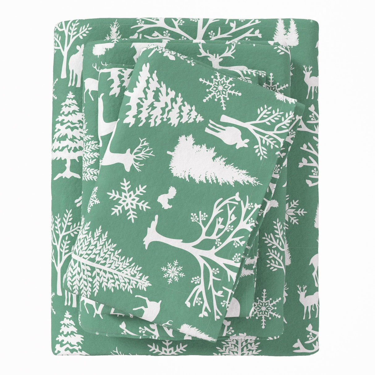 4-Piece Turkish Cotton Flannel Sheet - Lakeview Collection