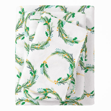 4-Piece Turkish Cotton Flannel Sheet - Lakeview Collection