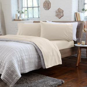 4-Piece Turkish Cotton Flannel Sheet - Raye Collection