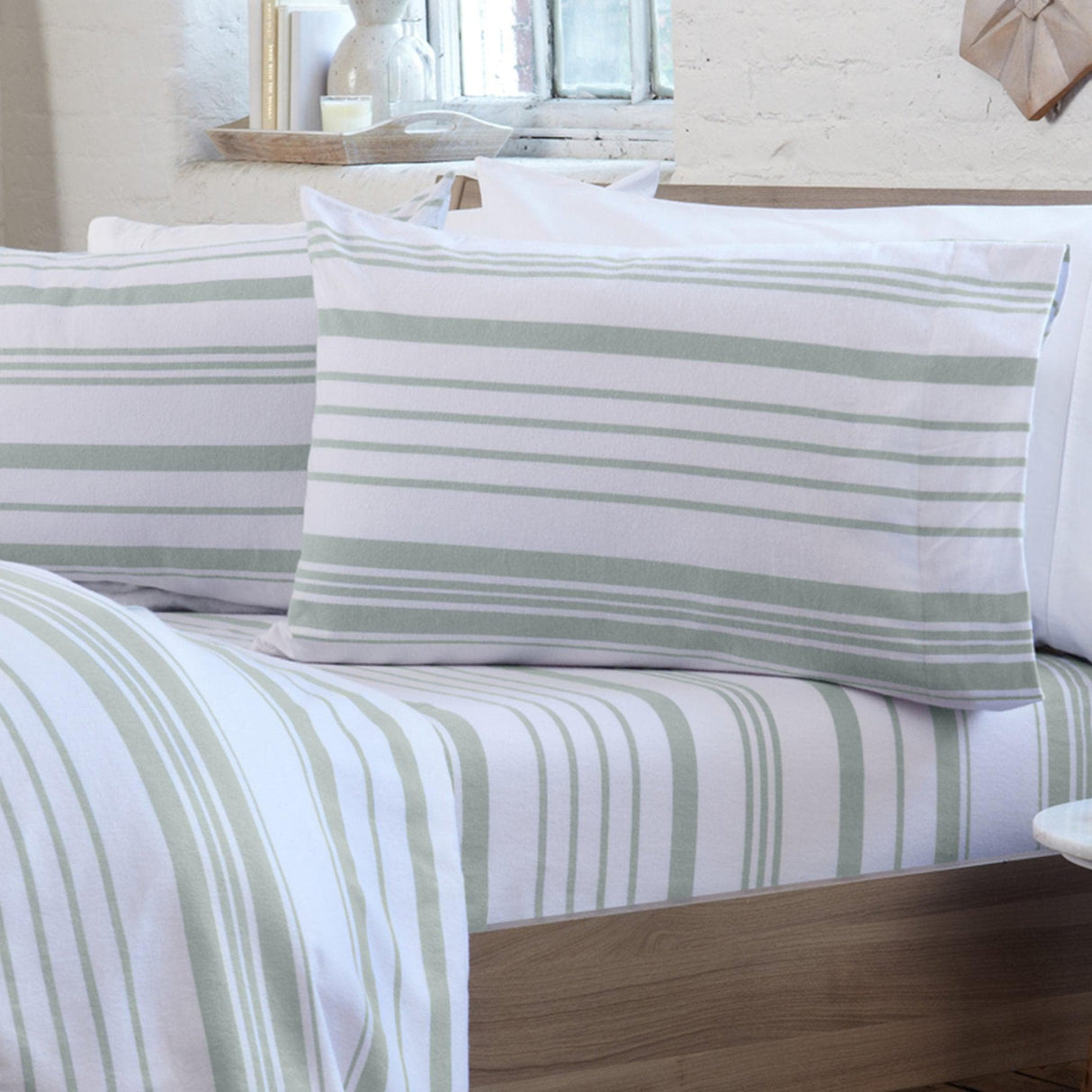 4-Piece Turkish Cotton Flannel Sheet - Raye Collection