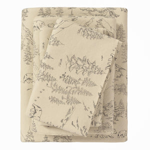 4-Piece Turkish Cotton Flannel Sheet Set - Stratton Collection