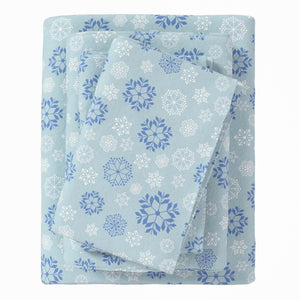 4-Piece Turkish Cotton Flannel Sheet Set - Stratton Collection