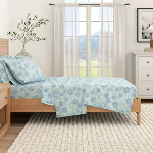 4-Piece Turkish Cotton Flannel Sheet Set - Stratton Collection