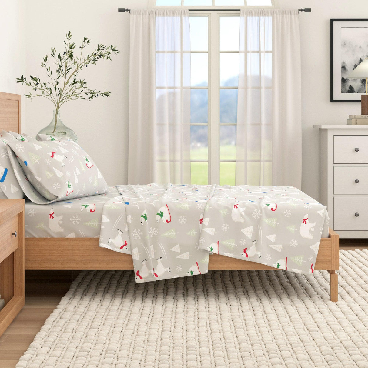 4-Piece Turkish Cotton Flannel Sheet - Stratton Collection