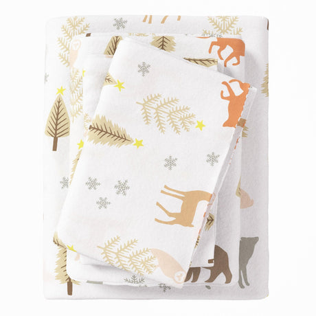 4-Piece Turkish Cotton Flannel Sheet - Stratton Collection