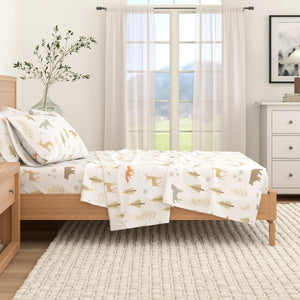 4-Piece Turkish Cotton Flannel Sheet Set - Stratton Collection