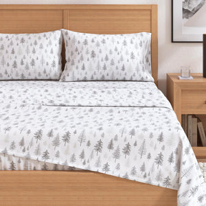 4-Piece Turkish Cotton Flannel Sheet Set - Stratton Collection