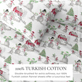 4-Piece Turkish Cotton Flannel Sheet - Stratton Collection