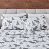 4-Piece Lodge Microfiber Sheet - Mountain Ridge Collection