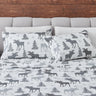 4-Piece Lodge Microfiber Sheet - Mountain Ridge Collection