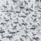 4-Piece Lodge Microfiber Sheet - Mountain Ridge Collection