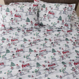 4-Piece Lodge Microfiber Sheet - Mountain Ridge Collection