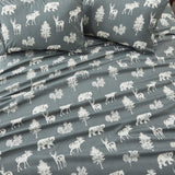 4-Piece Lodge Microfiber Sheet - Mountain Ridge Collection