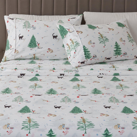 4-Piece Lodge Microfiber Sheet - Mountain Ridge Collection