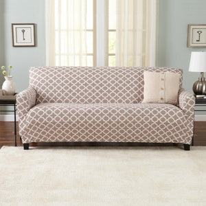 Twill Stretch Slipcover - Fallon Collection