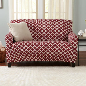 Twill Stretch Slipcover - Fallon Collection