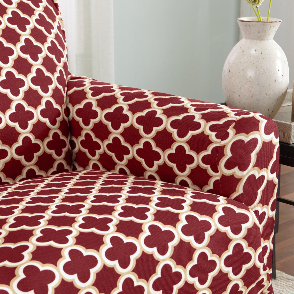 Twill Stretch Slipcover - Fallon Collection