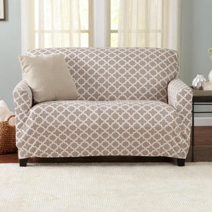 Twill Stretch Slipcover - Fallon Collection
