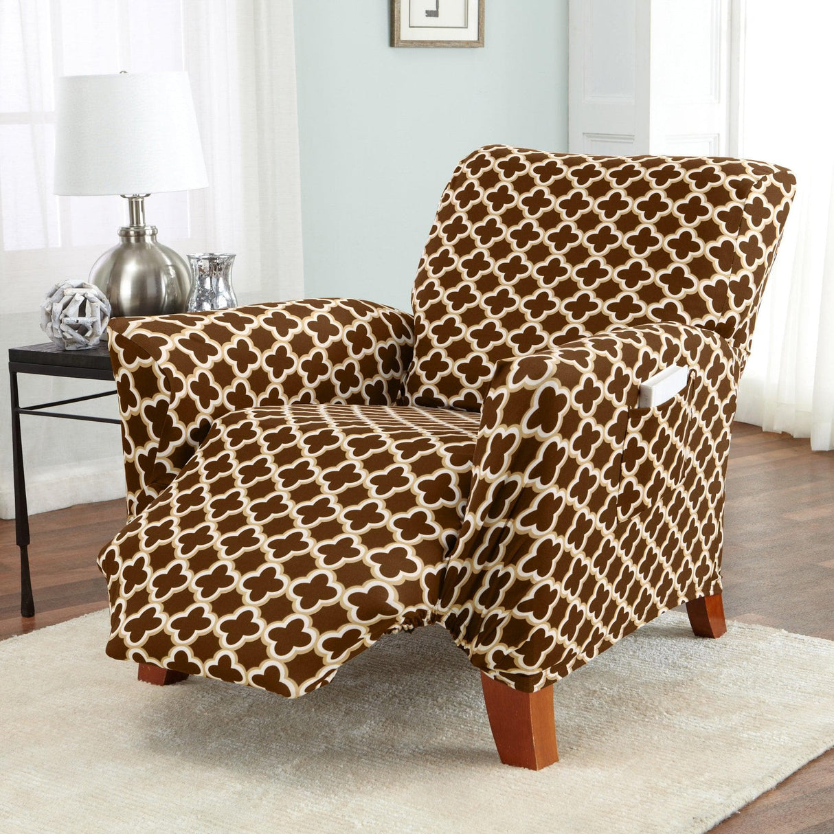 Twill Stretch Slipcover - Fallon Collection