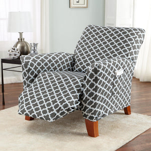 Twill Stretch Slipcover - Fallon Collection