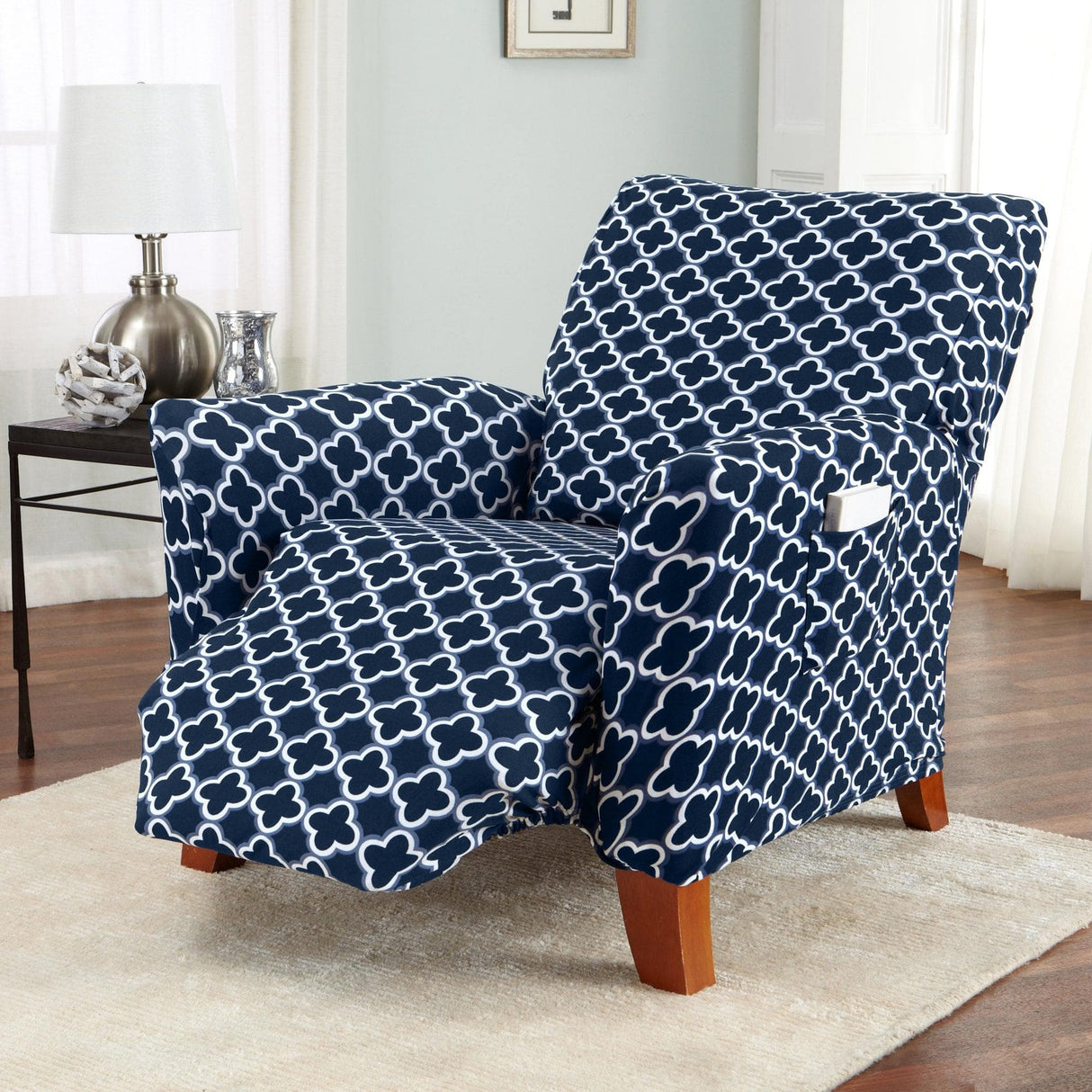 Twill Stretch Slipcover - Fallon Collection