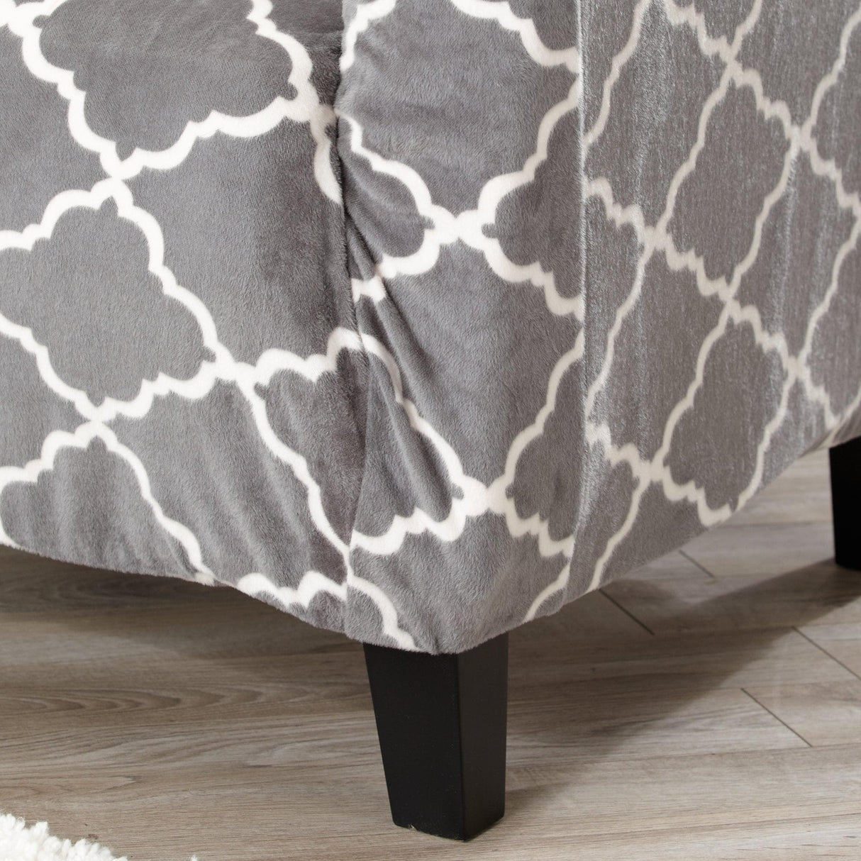 Velvet Plush Form Fit Stretch Slipcover - Magnolia Collection