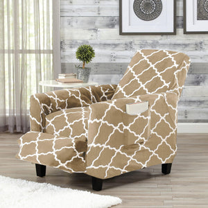 Velvet Plush Form Fit Stretch Slipcover - Magnolia Collection