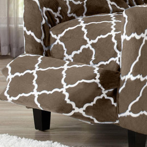 Velvet Plush Form Fit Stretch Slipcover - Magnolia Collection