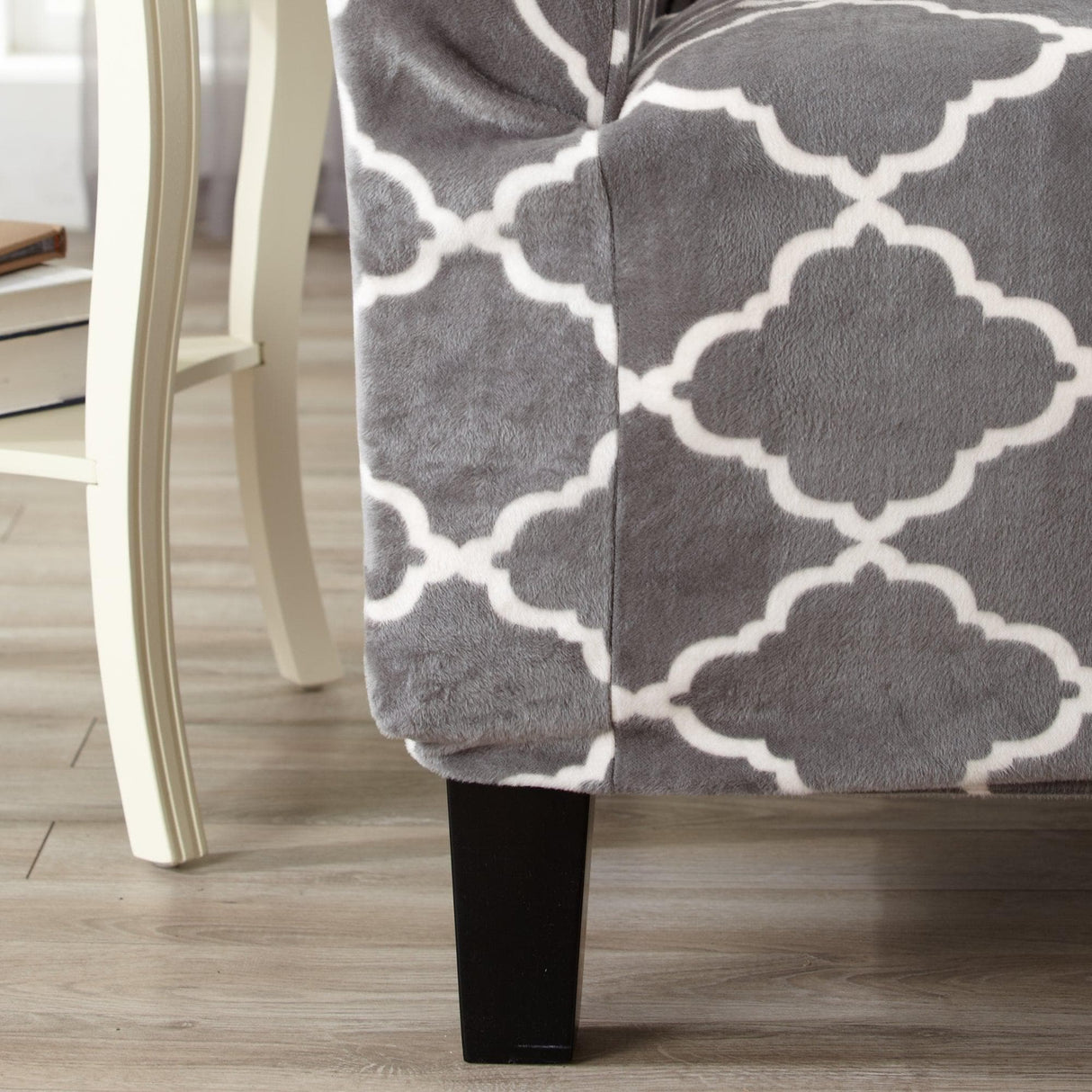 Velvet Plush Form Fit Stretch Slipcover - Magnolia Collection