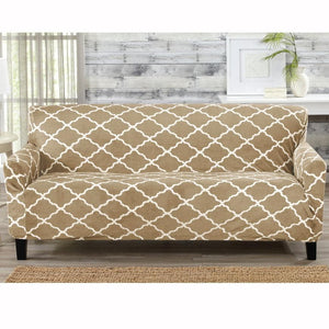 Velvet Plush Form Fit Stretch Slipcover - Magnolia Collection