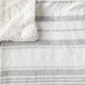 Velvet Plush Sherpa Luxury Bed Blanket - Kinsley Collection