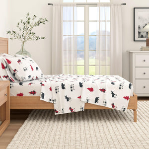 100% Turkish Cotton Flannel Sheet Sets - Boulder Collection