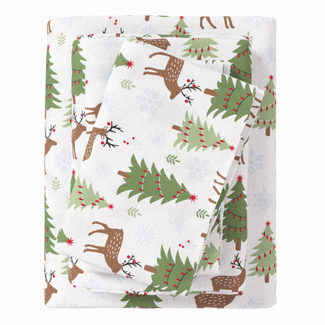 100% Turkish Cotton Flannel Sheet Sets - Boulder Collection
