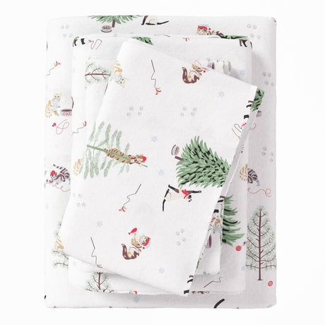100% Turkish Cotton Flannel Sheet Sets - Boulder Collection