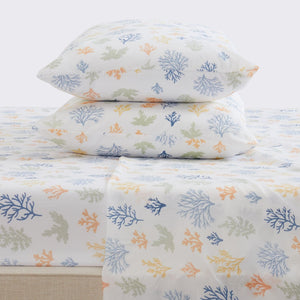 4-Piece Coastal Microfiber Sheet Set - Nantucket Collection