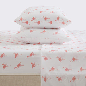 4-Piece Coastal Microfiber Sheet Set - Nantucket Collection