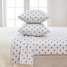4-Piece Coastal Microfiber Sheet Set - Nantucket Collection
