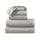 greatbayhome Bath Towels & Washcloths 6 Piece Set / Light Grey Cotton Textured Bath Towel Set - Acacia Collection Cotton Textured Bath Towel Set | Acacia Collection by Great Bay Home