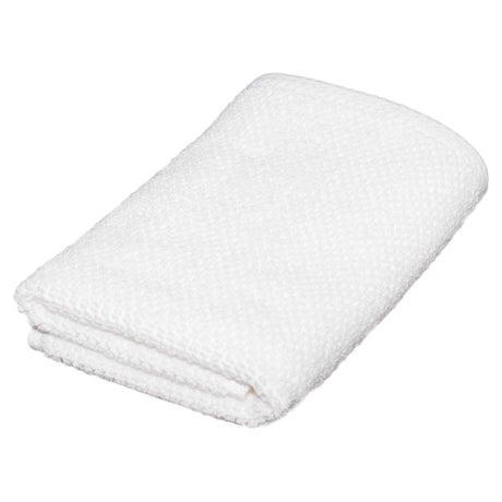 greatbayhome Bath Towels & Washcloths Hand Towel / Optic White Cotton Textured Bath Towel Set - Acacia Collection Cotton Textured Bath Towel Set | Acacia Collection by Great Bay Home