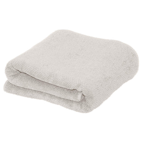 greatbayhome Bath Towels & Washcloths Bath Sheet / Taupe Cotton Textured Bath Towel Set - Acacia Collection Cotton Textured Bath Towel Set | Acacia Collection by Great Bay Home