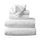 greatbayhome Bath Towels & Washcloths 6 Piece Set / Optic White Cotton Textured Bath Towel Set - Acacia Collection Cotton Textured Bath Towel Set | Acacia Collection by Great Bay Home
