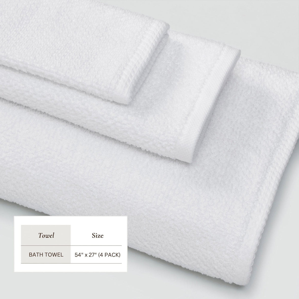 greatbayhome Bath Towels & Washcloths Cotton Textured Bath Towel Set - Acacia Collection Cotton Textured Bath Towel Set | Acacia Collection by Great Bay Home