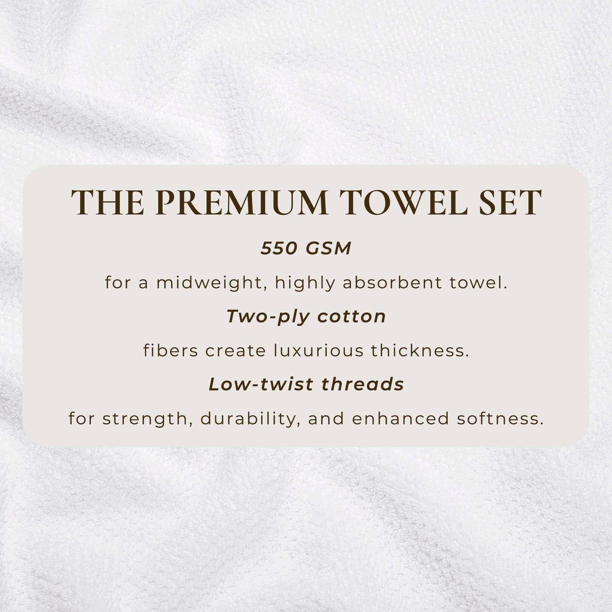 greatbayhome Bath Towels & Washcloths Cotton Textured Bath Towel Set - Acacia Collection Cotton Textured Bath Towel Set | Acacia Collection by Great Bay Home