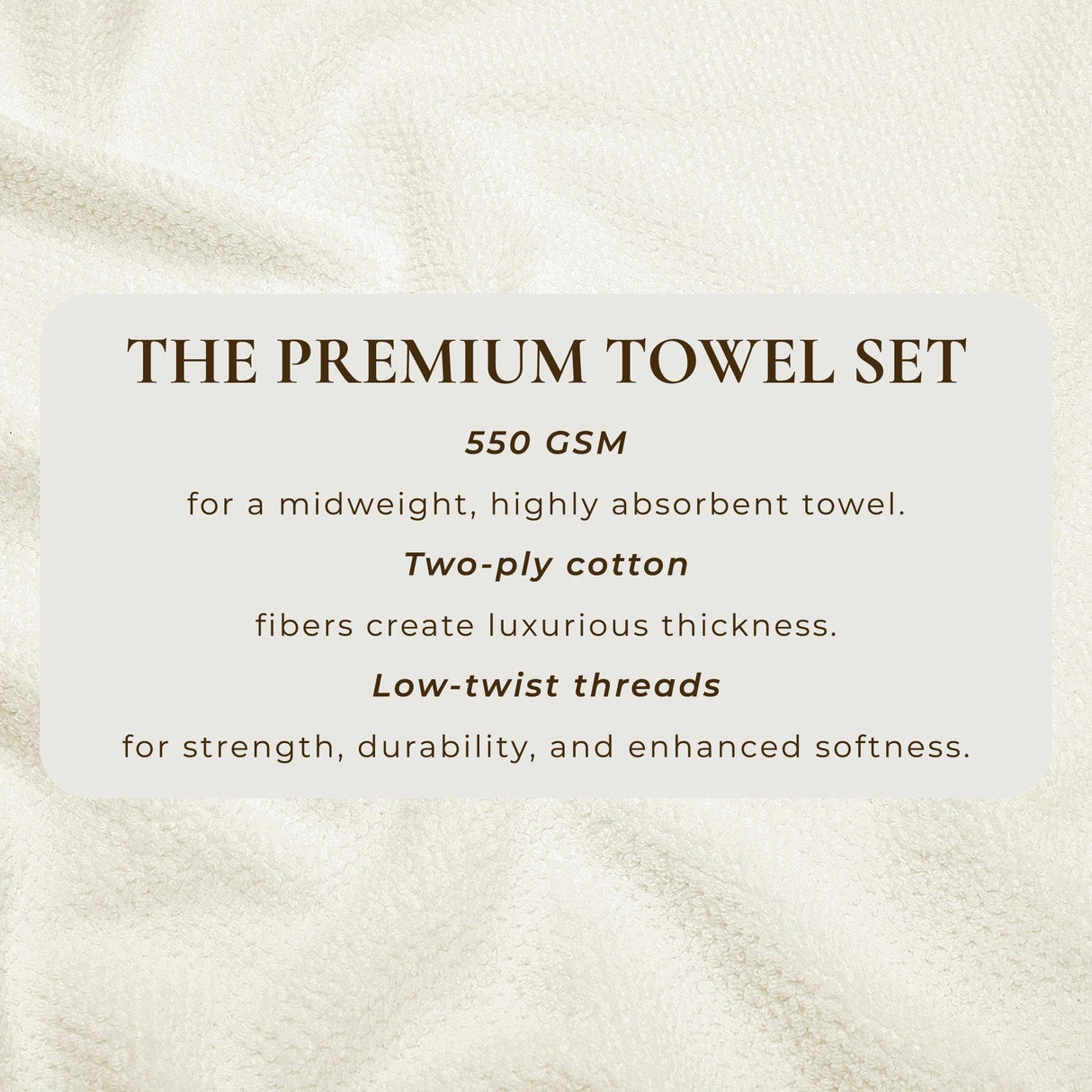 greatbayhome Bath Towels & Washcloths Cotton Textured Bath Towel Set - Acacia Collection Cotton Textured Bath Towel Set | Acacia Collection by Great Bay Home