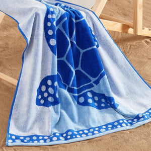 2 Pack 100% Cotton Jacquard Beach Towels - Playa Collection